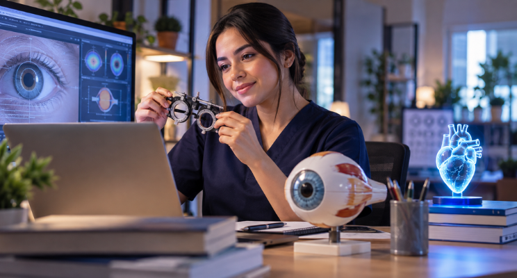 ¿Optometría en línea Conoce su campo de estudio y funciones