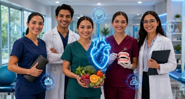 carreras relacionadas con la salud