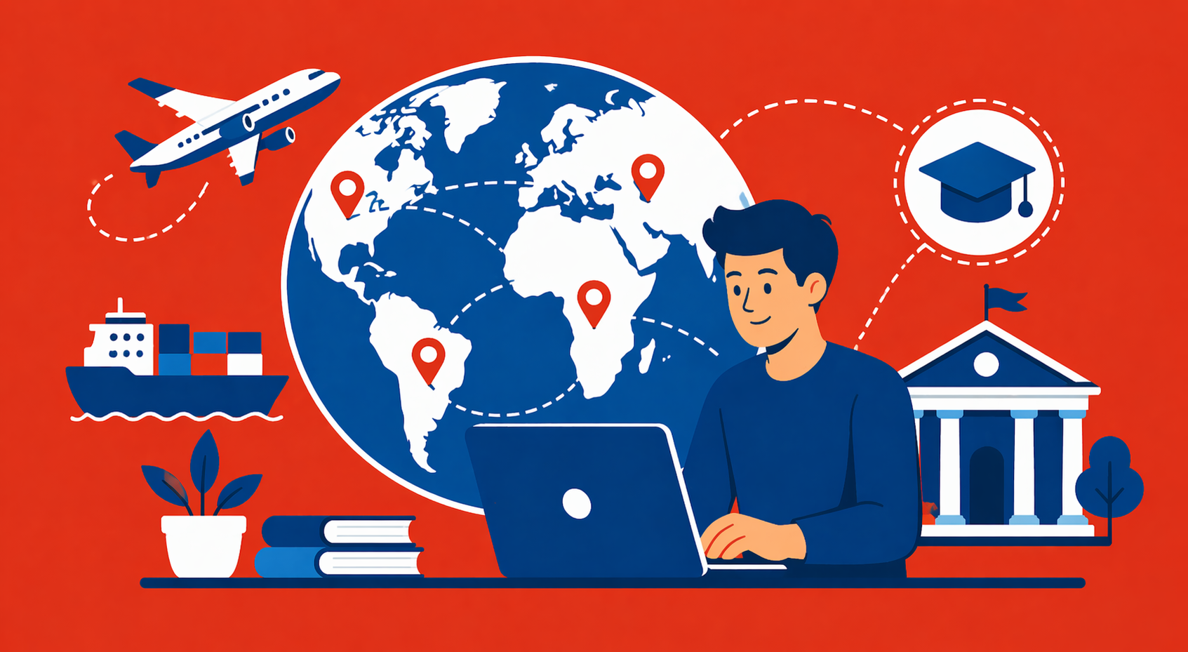  ¿Por qué y dónde estudiar Comercio Internacional? | UNEA